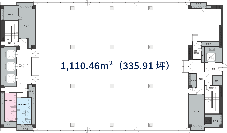 アネックスビル区画例